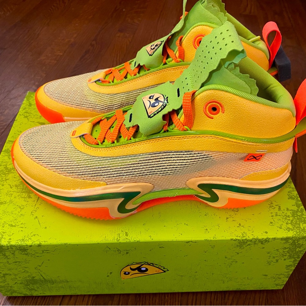 Rare Air Jordan XXXVI, Taco Jay’s